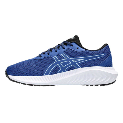 Blue-Grey - Back - Asics Childrens-Kids Gel Excite 10 Shoes