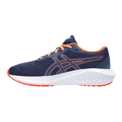 Blue-Orange - Back - Asics Childrens-Kids Gel Excite 10 Shoes