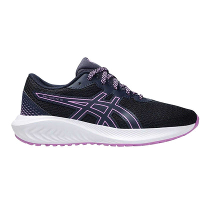 Blue-Purple - Front - Asics Childrens-Kids Gel Excite 10 Shoes