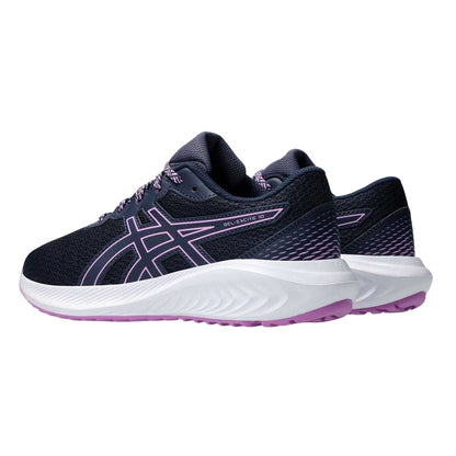 Blue-Purple - Back - Asics Childrens-Kids Gel Excite 10 Shoes