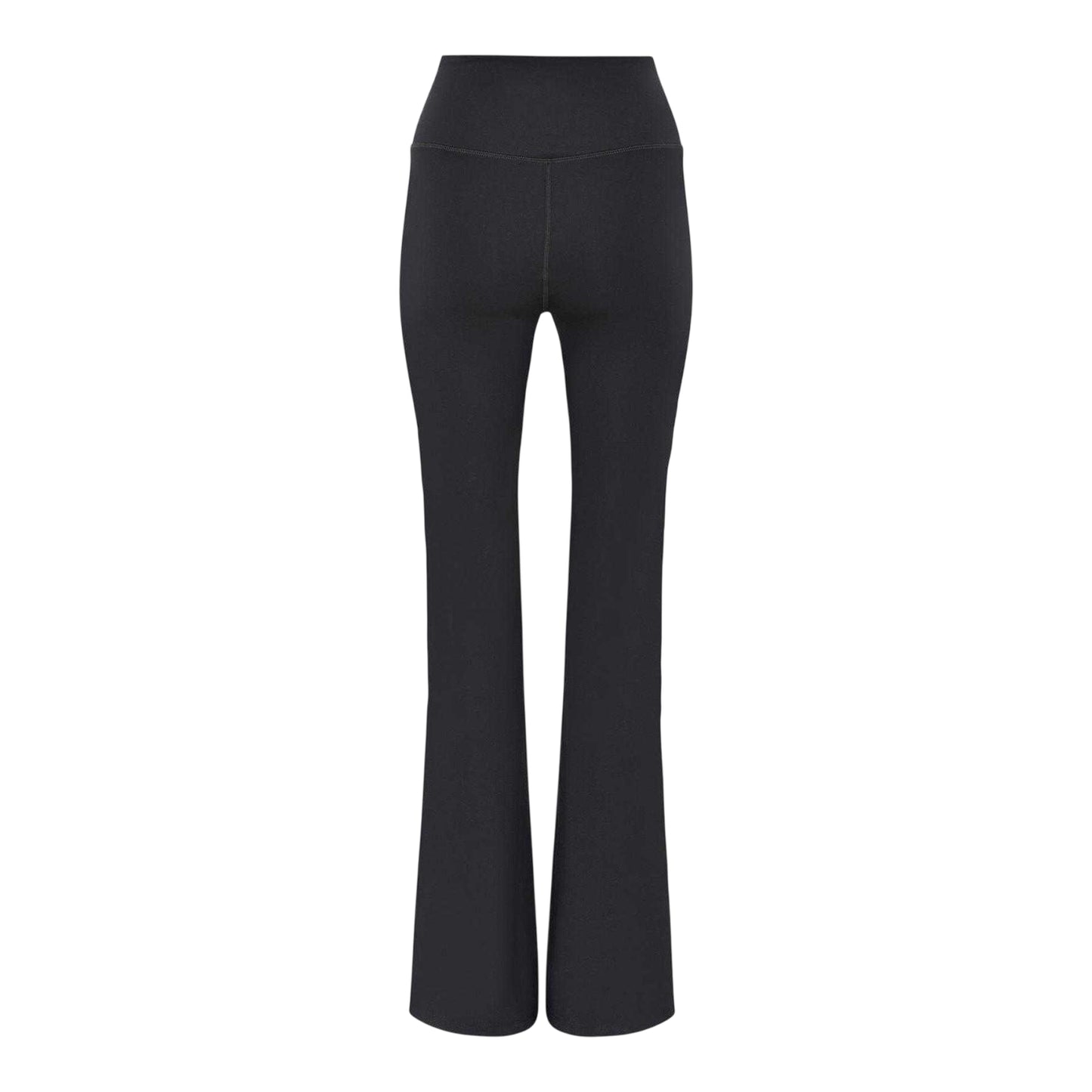 Black - Back - Girlfriend Collective Womens-Ladies Fitted And Flared Leggings