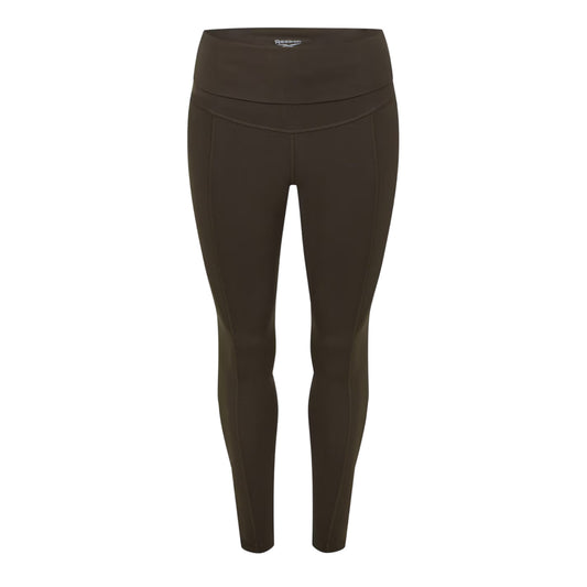 Brown - Front - Reebok Womens-Ladies Maternity Leggings