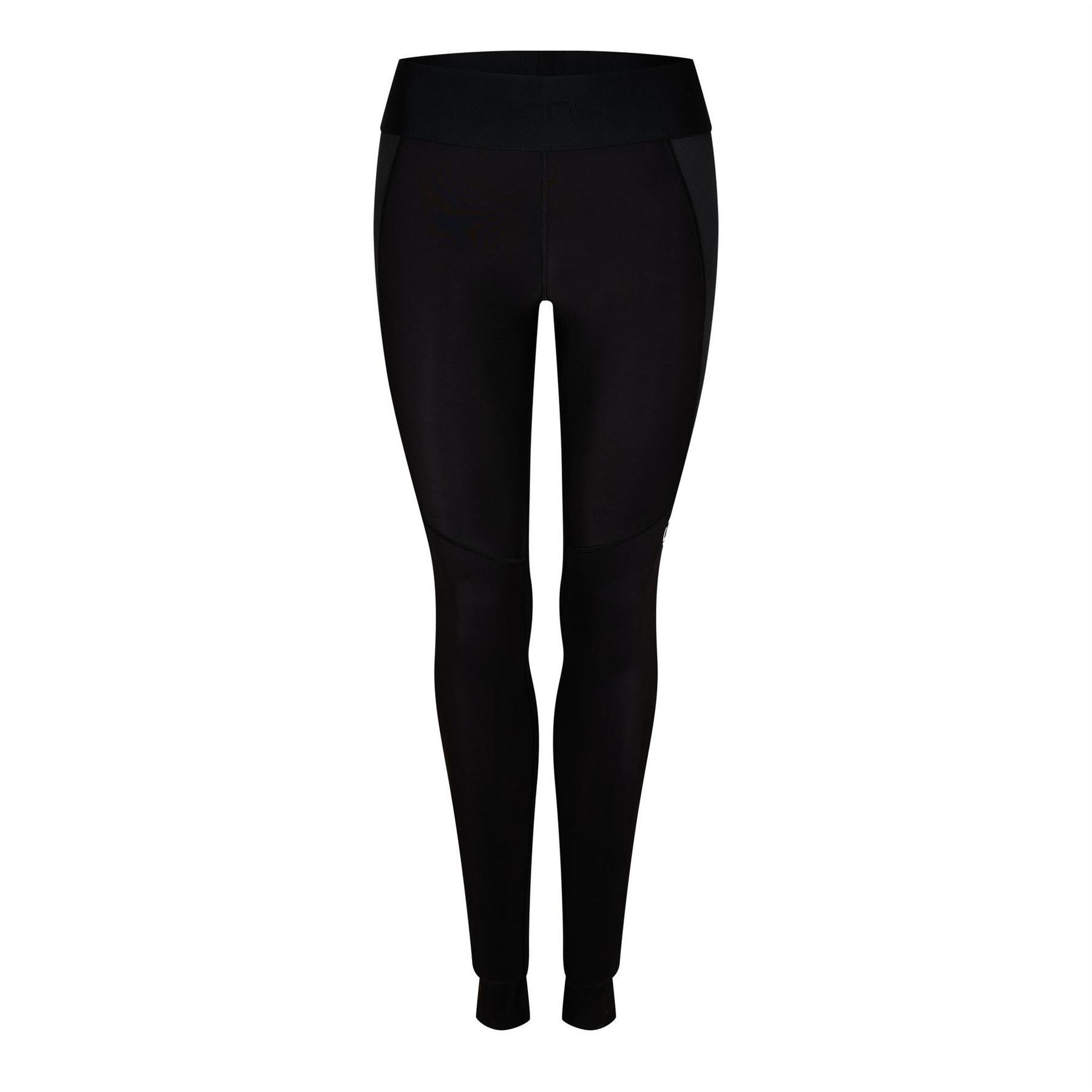 Black - Front - Skins Womens-Ladies Series-3 Thermal Leggings