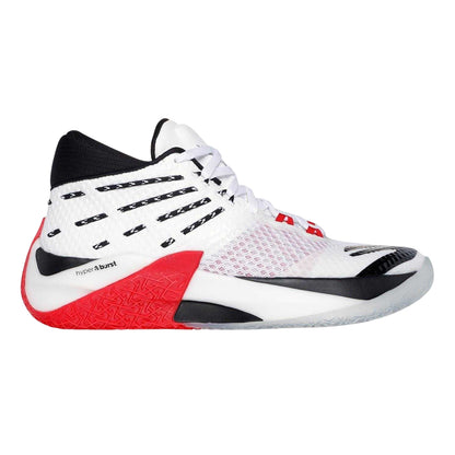 White-Black - Front - Skechers Mens Mesh Basketball Shoes