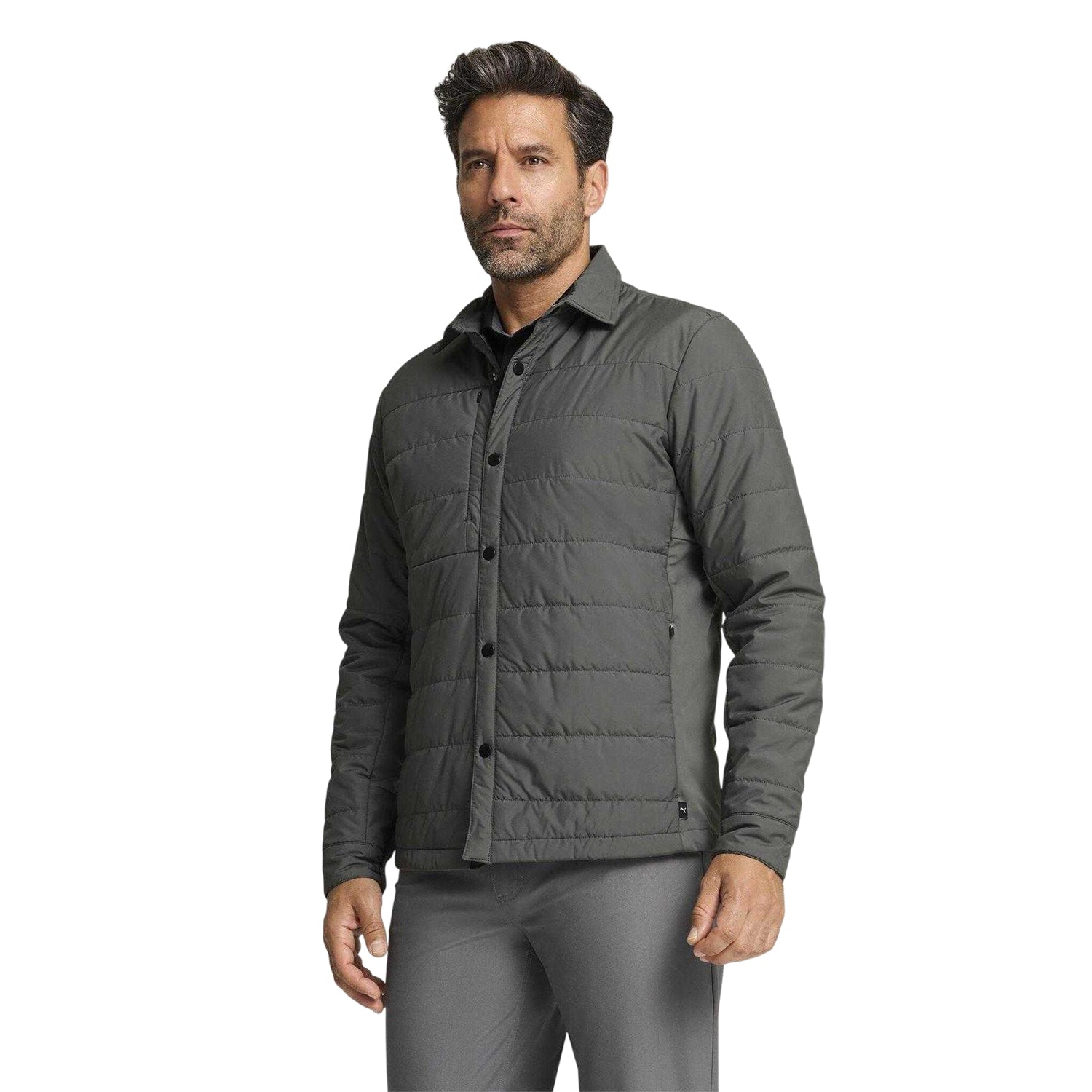 Mineral Grey - Side - Puma Mens Country Performance Jacket