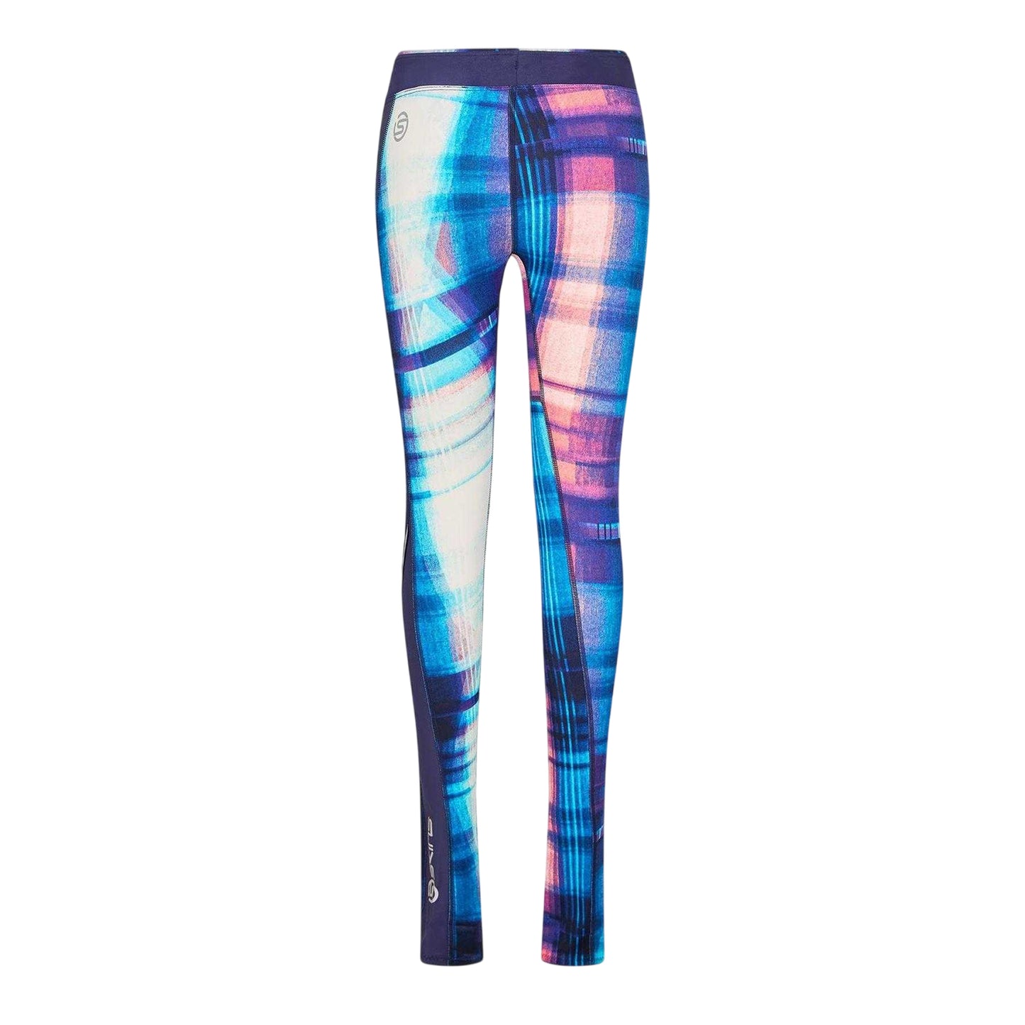 Multicoloured - Back - Skins Womens-Ladies Performance Gym Leggings