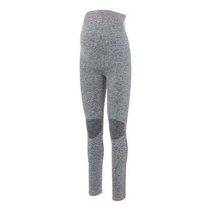 Medium Grey Melange - Front - Mamalicious Womens-Ladies Active Leggings