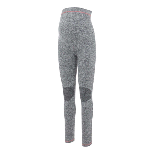 Medium Grey Melange - Front - Mamalicious Womens-Ladies Active Leggings