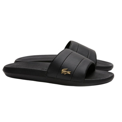 Black - Back - Lacoste Mens Pool Slides