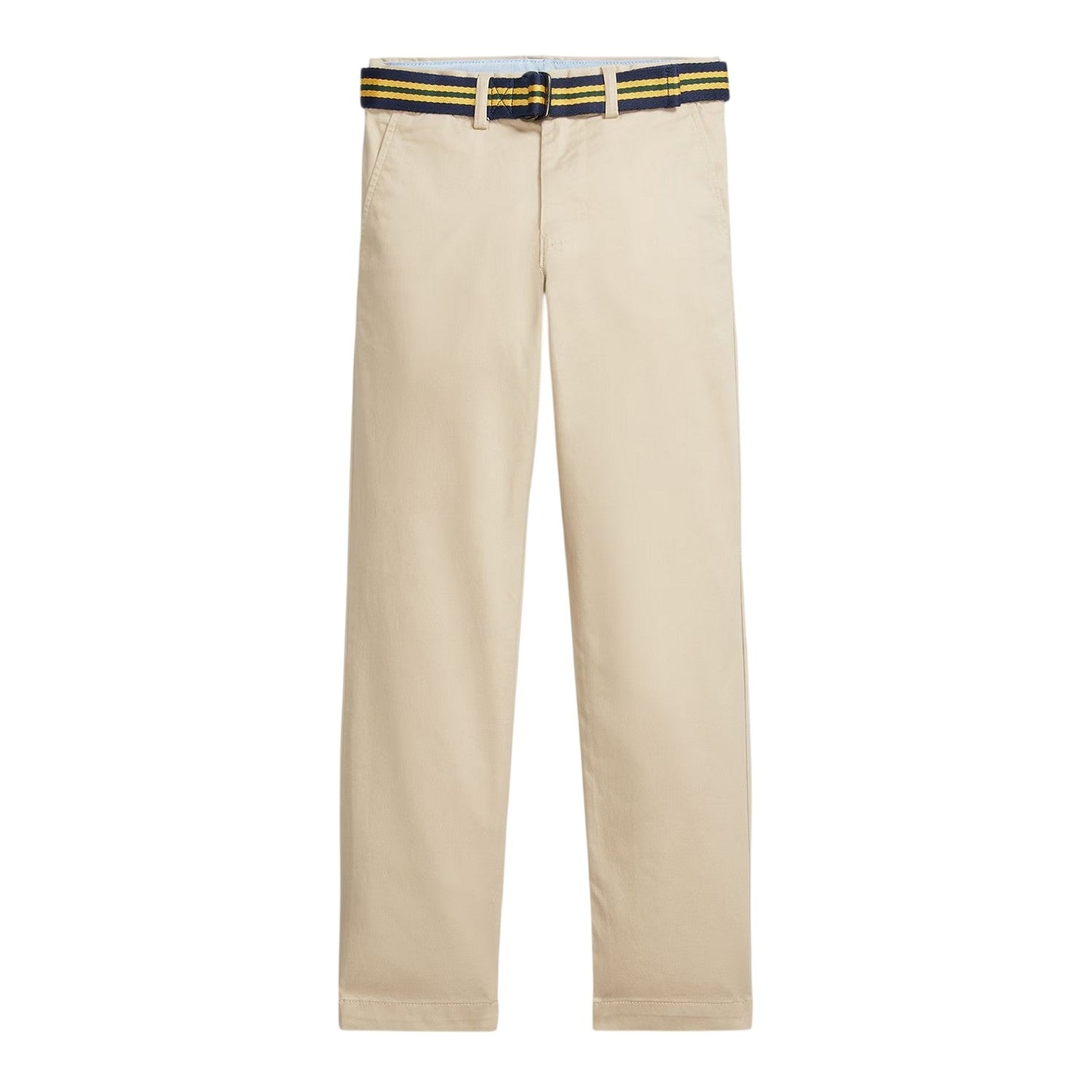 Pale Khaki - Front - Ralph Lauren Boys Plain Straight Chinos