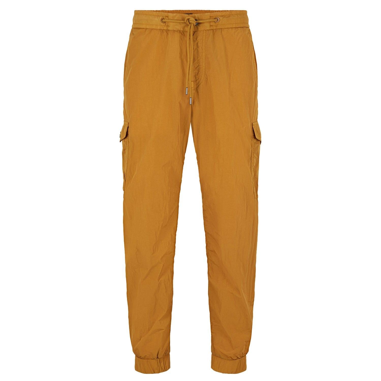 Beige - Front - Boss Mens Taberon Cargo Trousers