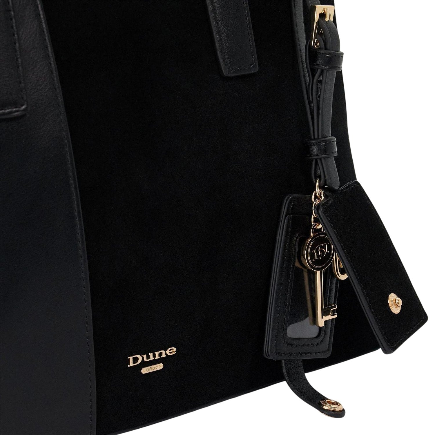 Black - Pack Shot - Dune London Lo Dandelions Handbag