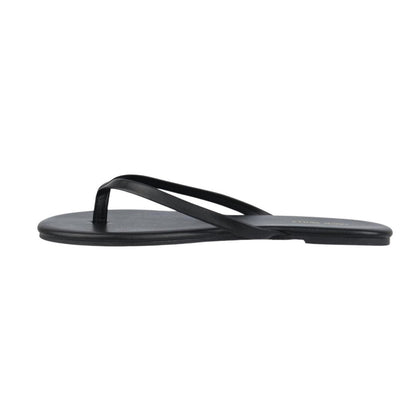 Black - Back - Jack Wills Womens-Ladies Synthetic Flat Flip Flops