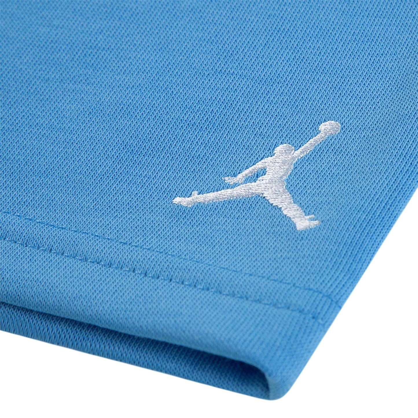 White-Blue - Lifestyle - Nike Childrens-Kids Air Jordan Logo Soft T-Shirt Set