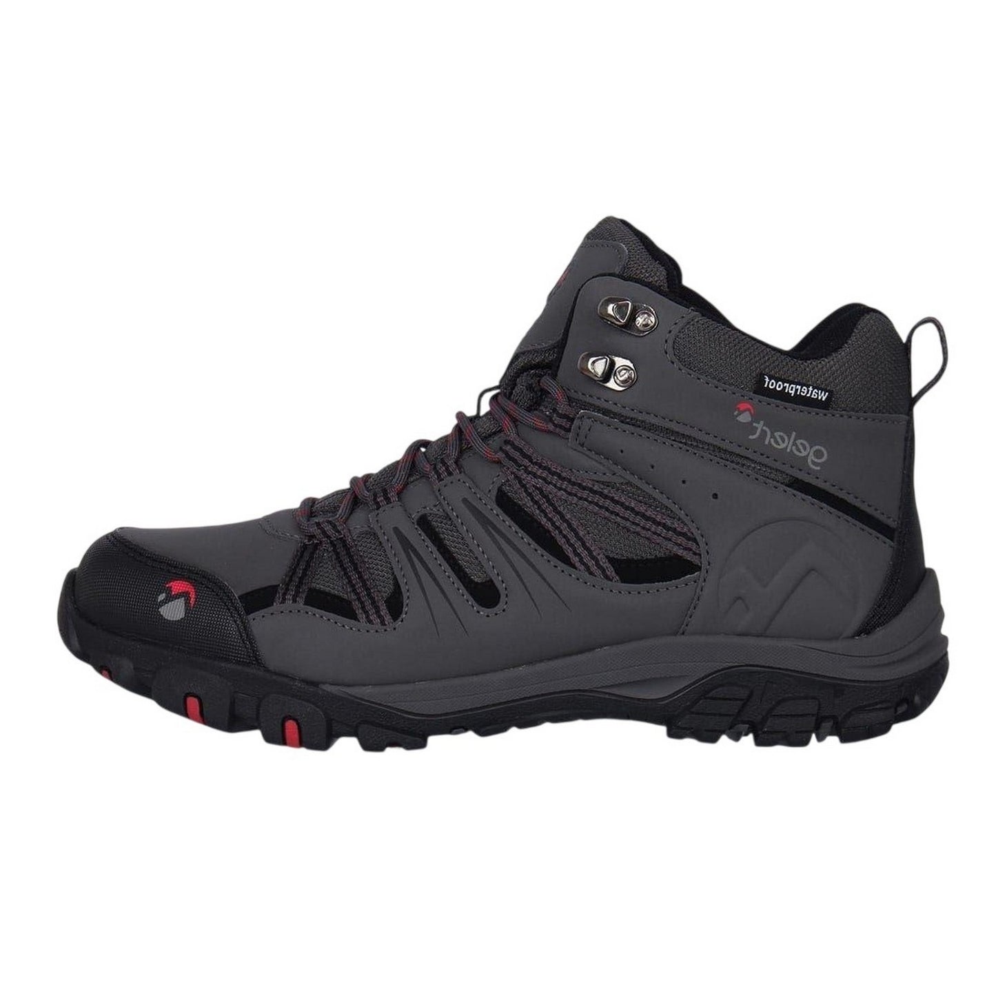 Charcoal - Back - Gelert Mens Horizon Waterproof Walking Boots