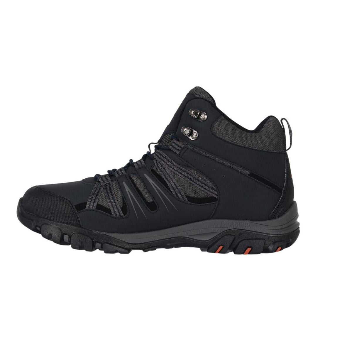 Navy - Back - Gelert Mens Horizon Waterproof Walking Boots