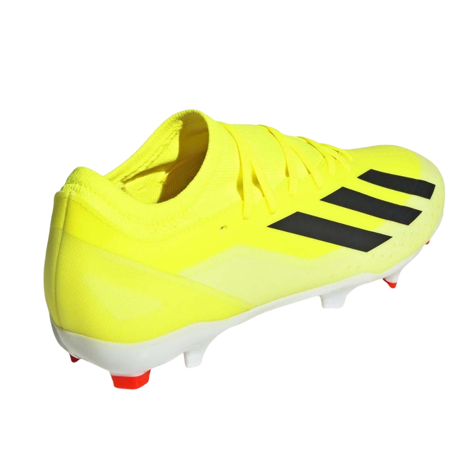 Yellow - Back - Adidas Mens X Crazyfast League Firm Ground Football Boots