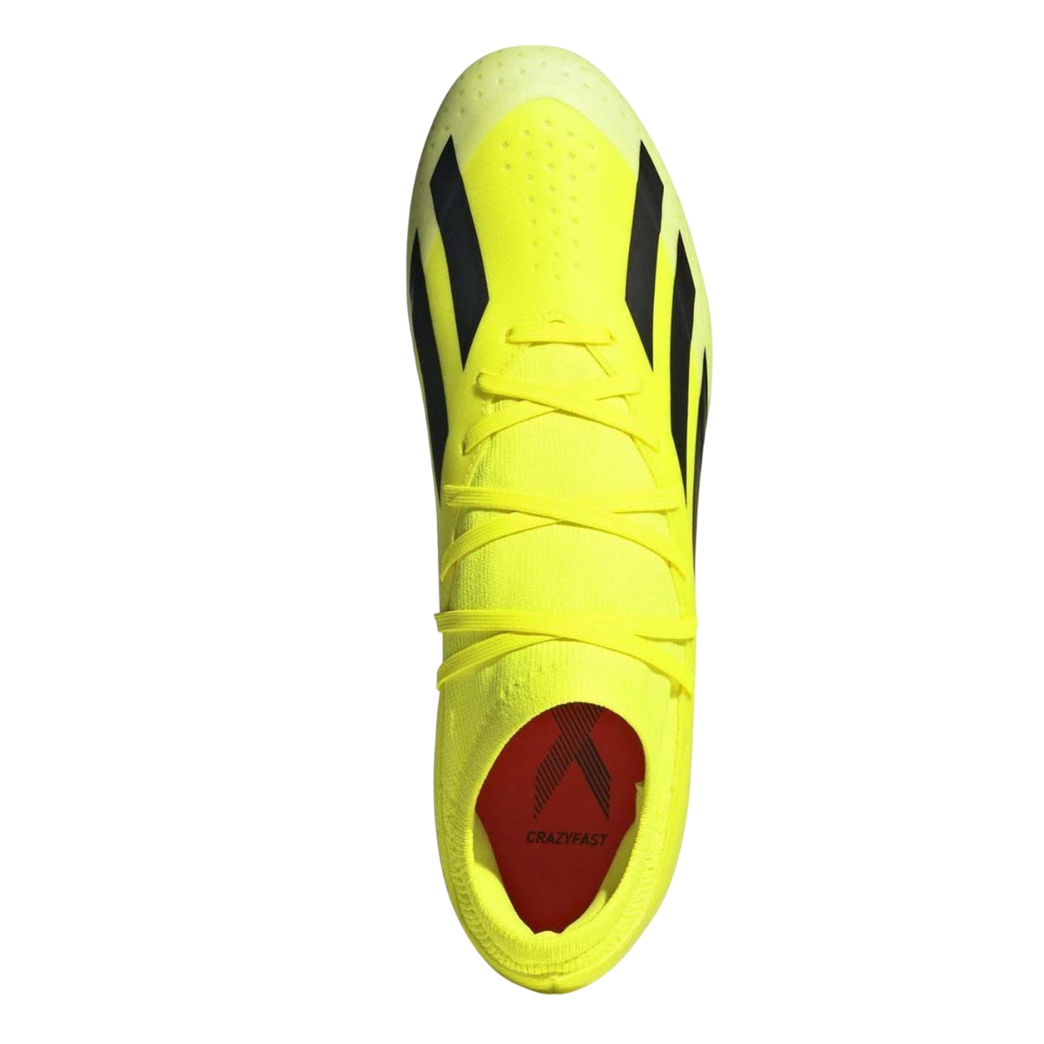 Yellow - Pack Shot - Adidas Mens X Crazyfast League Firm Ground Football Boots