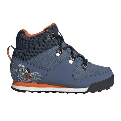 Black-Grey - Front - Adidas Childrens-Kids Mickey Mouse Walking Shoes