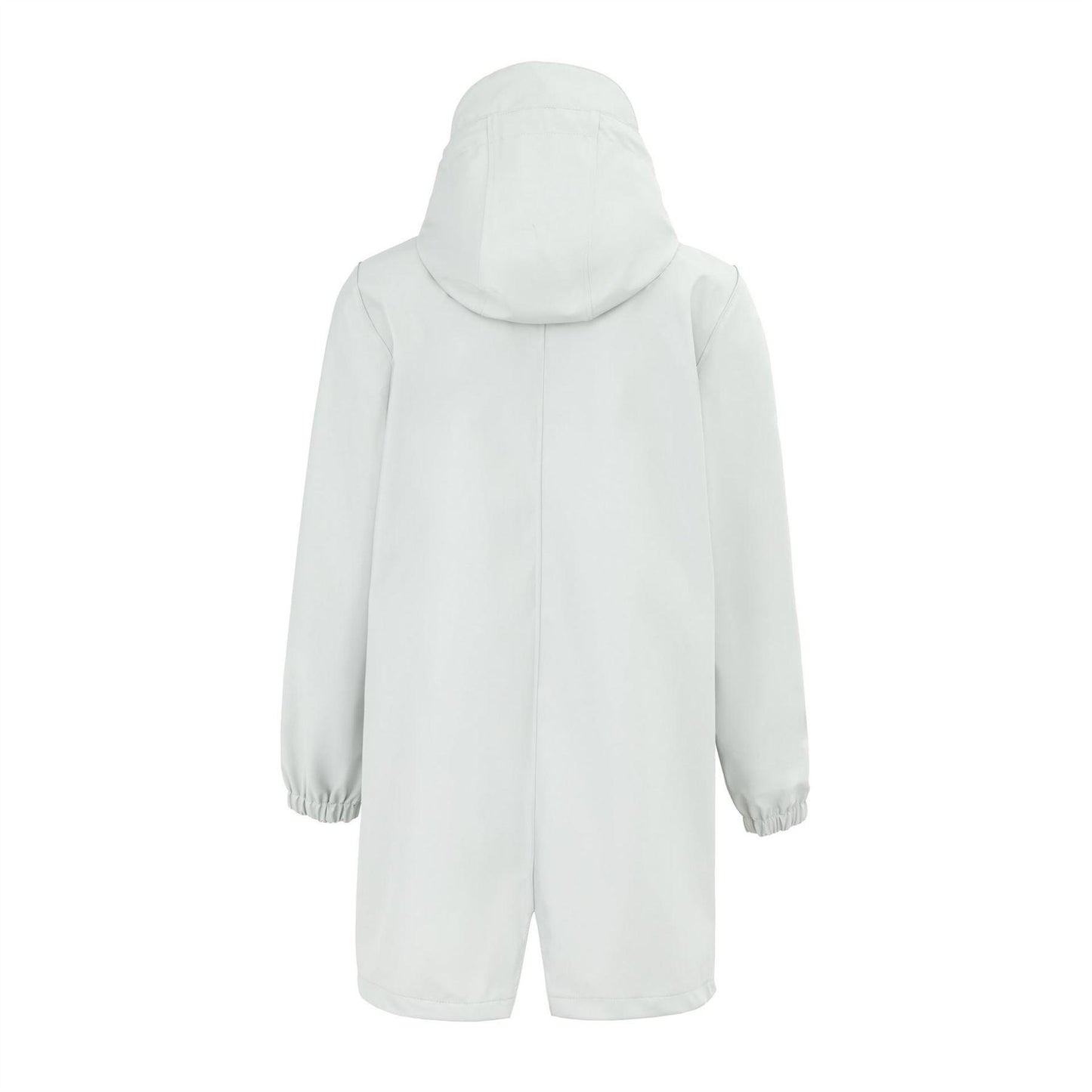 Grey - Back - Gelert Childrens-Kids Coast PU Raincoat
