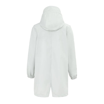 Grey - Back - Gelert Childrens-Kids Coast PU Raincoat