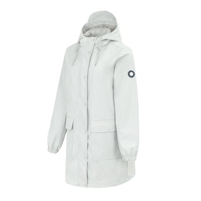 Grey - Side - Gelert Childrens-Kids Coast PU Raincoat