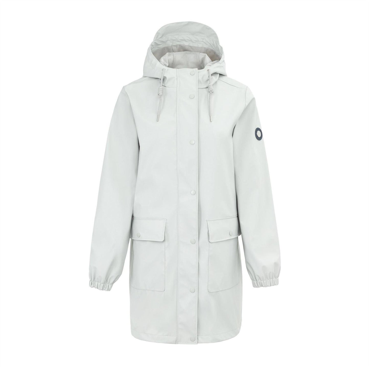 Grey - Front - Gelert Childrens-Kids Coast PU Raincoat