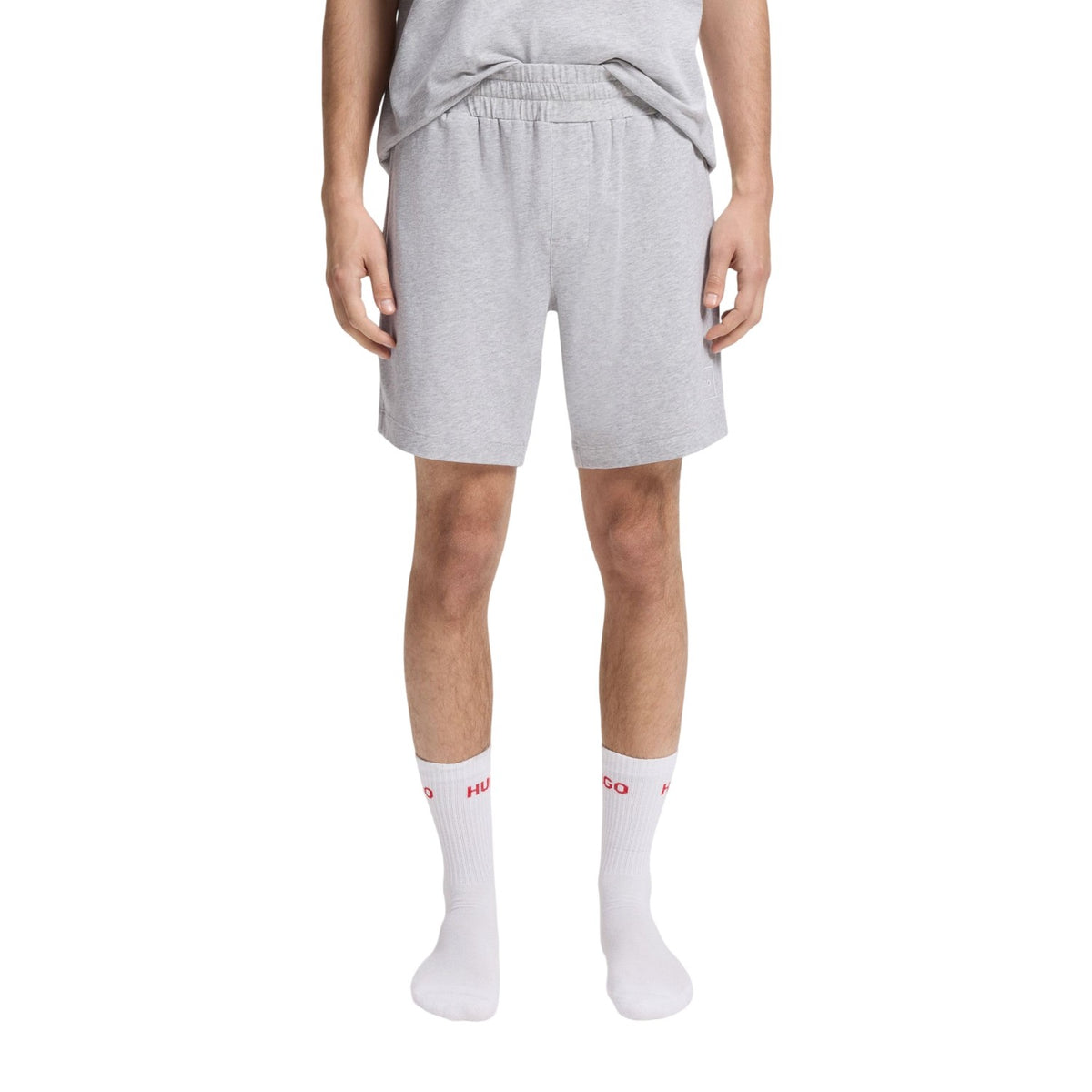 Light Grey - Lifestyle - Hugo Mens Laze Shorts