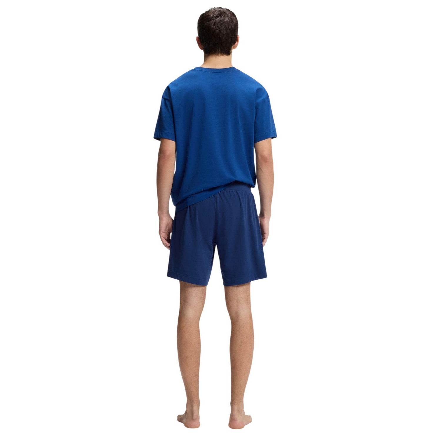 Medium Blue - Back - Hugo Mens Laze Shorts