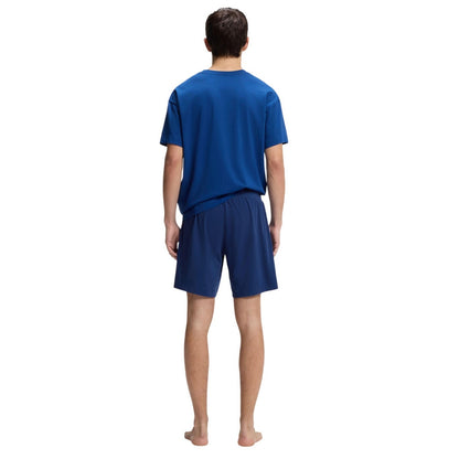 Medium Blue - Back - Hugo Mens Laze Shorts