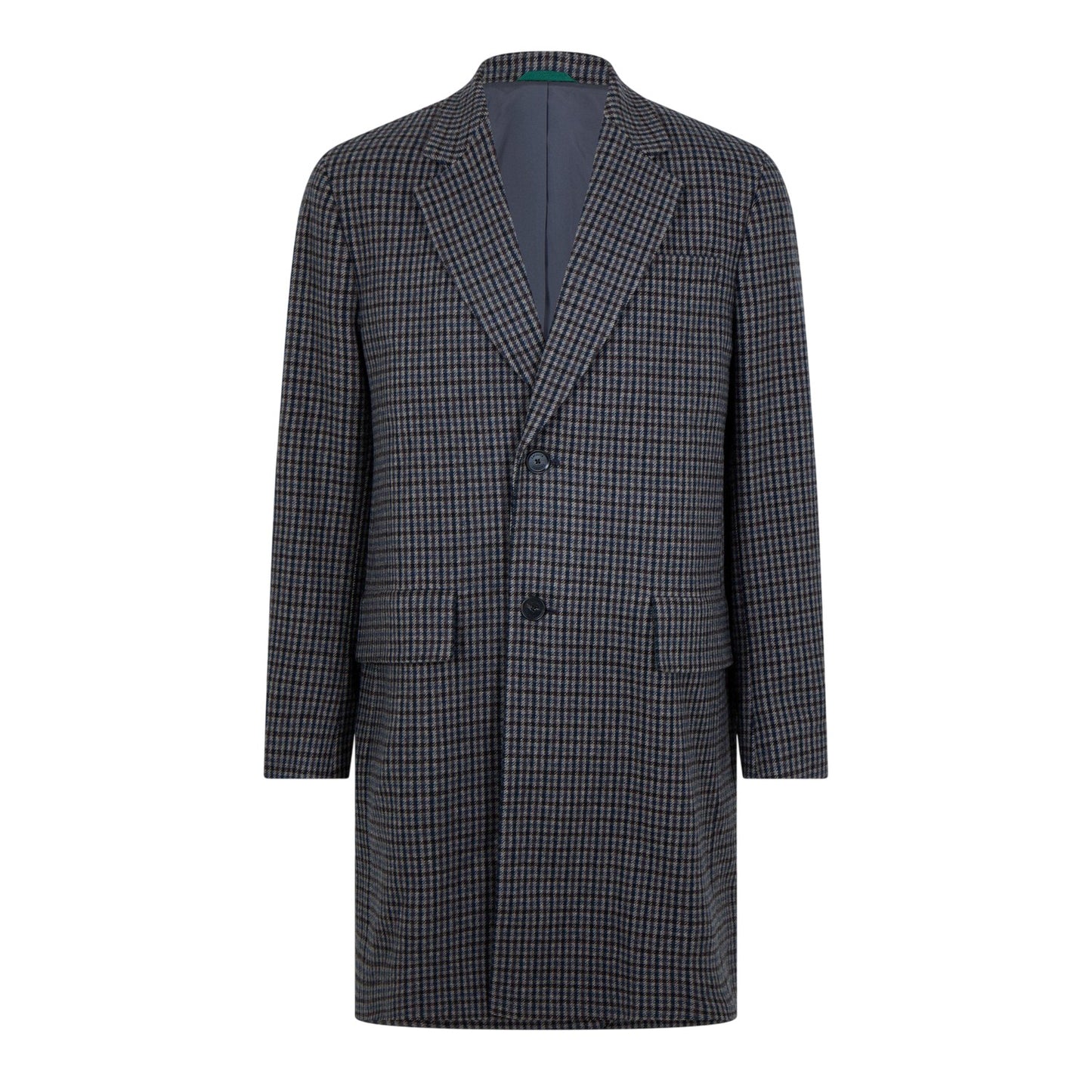 Grey - Front - Lacoste Mens Lapel Collar Trench Coat