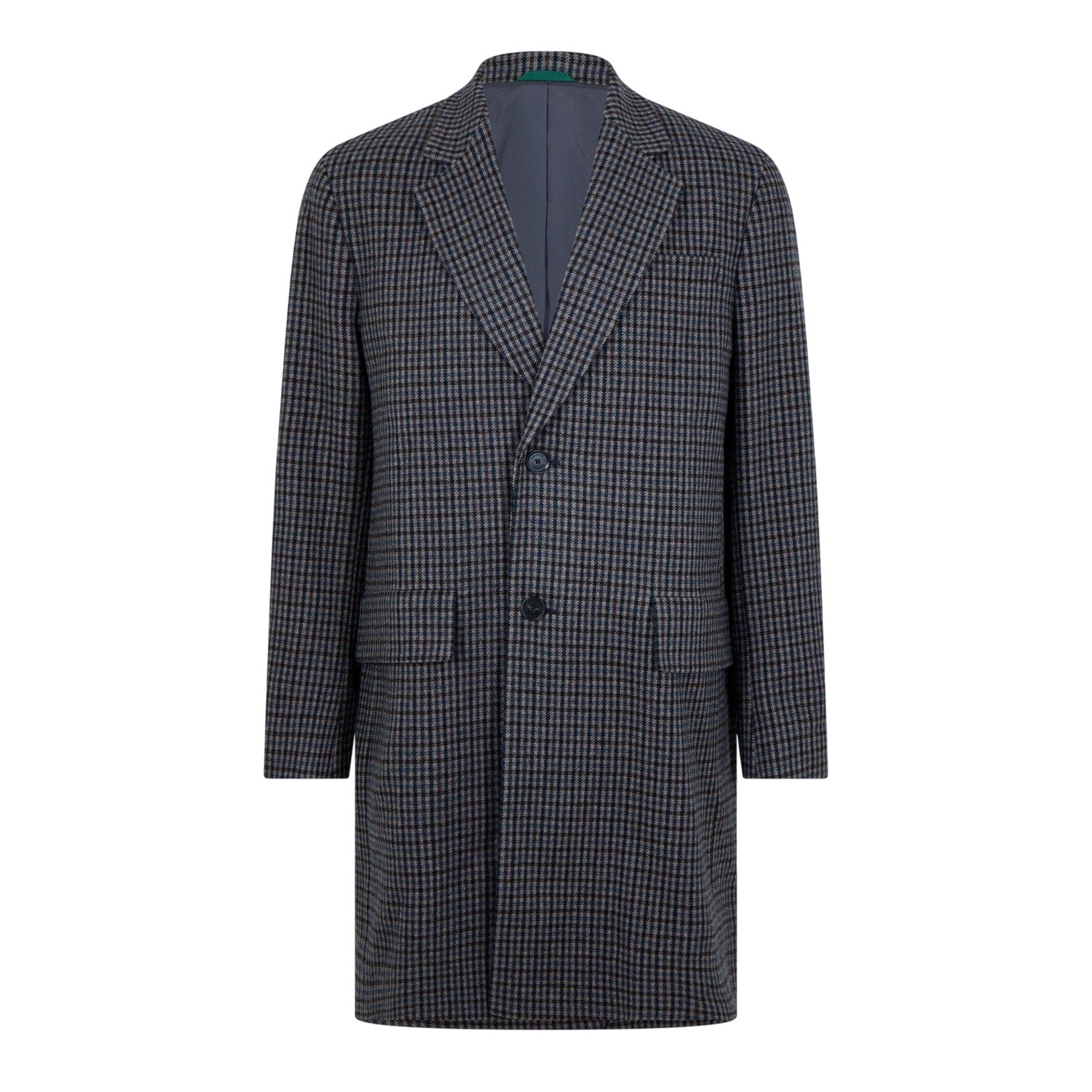Grey - Front - Lacoste Mens Lapel Collar Trench Coat