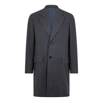 Grey - Front - Lacoste Mens Lapel Collar Trench Coat