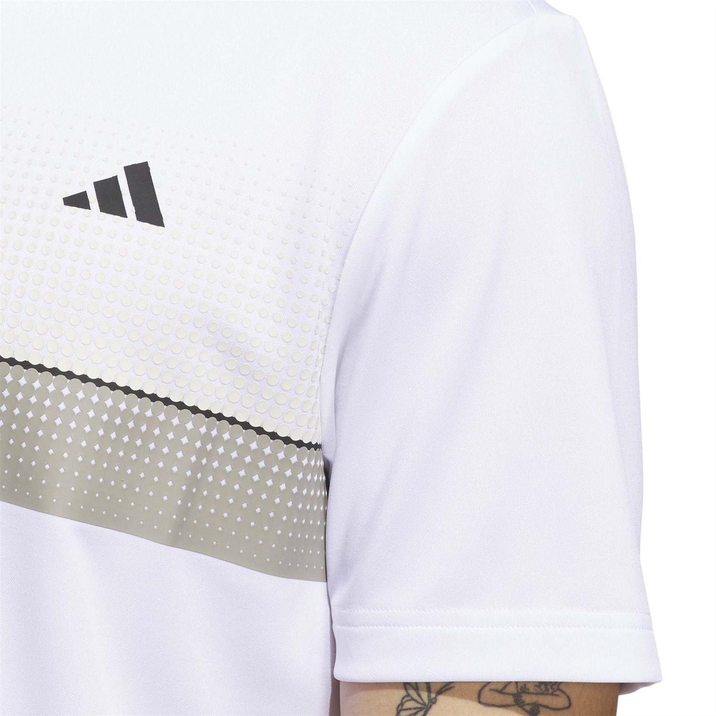 White - Lifestyle - Adidas Mens Performance Golf Polo Shirt