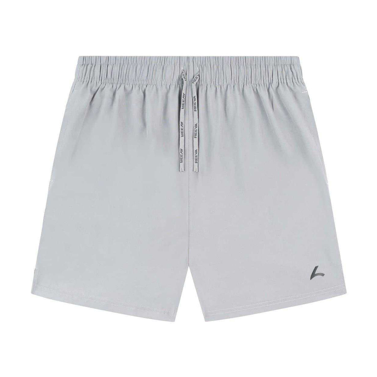 Light Grey - Front - Reeva Mens Microfibre Shorts