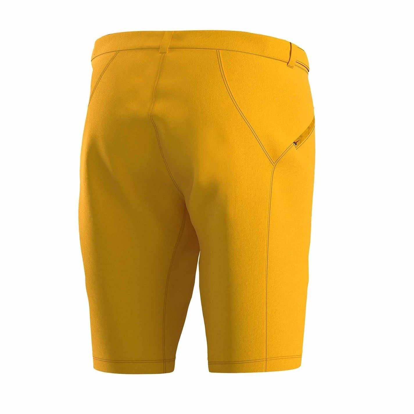 Mustard - Back - Bicycle Line Womens-Ladies Imola Baggy Shorts