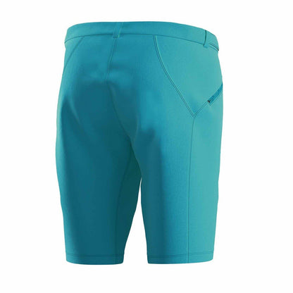 Turquoise - Back - Bicycle Line Womens-Ladies Imola Baggy Shorts