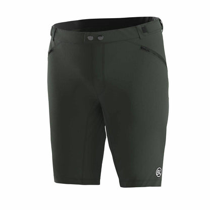 Dark Green - Front - Bicycle Line Womens-Ladies Imola Baggy Shorts