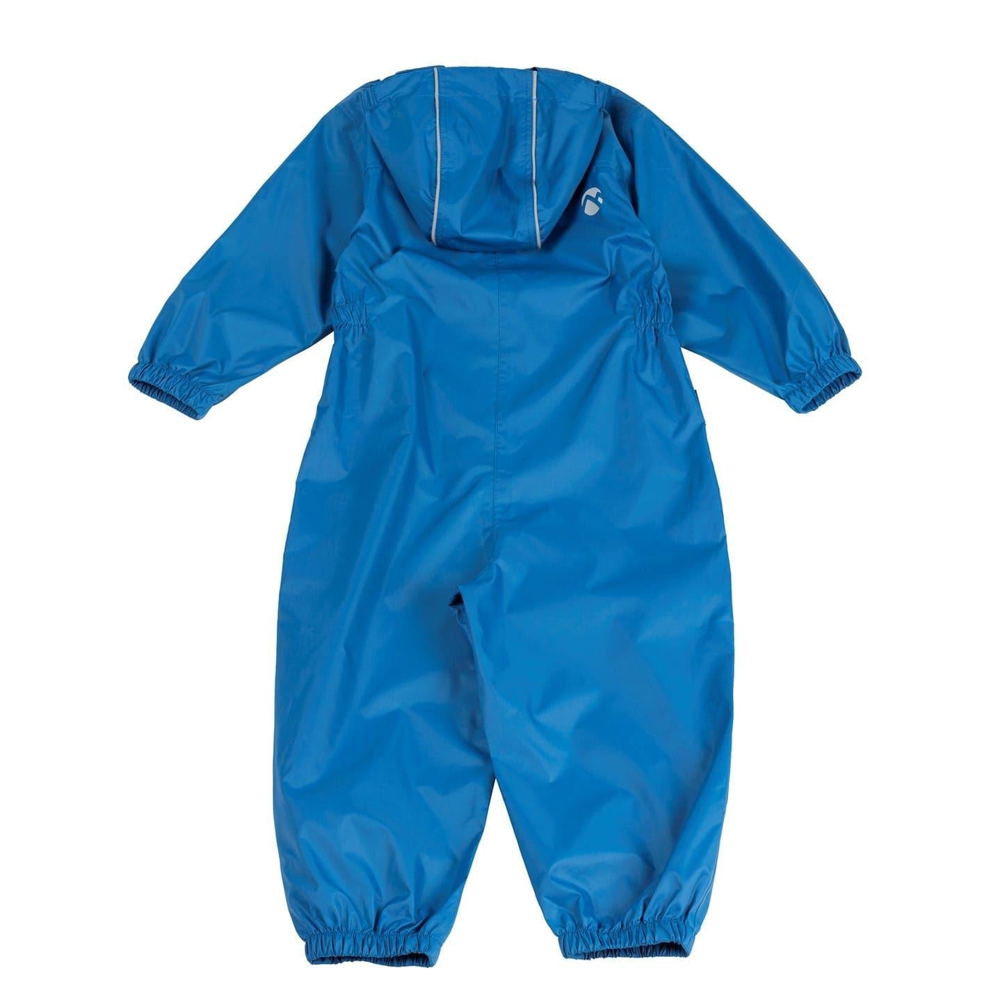 Blue - Back - Gelert Childrens-Kids Waterproof Rain Suit