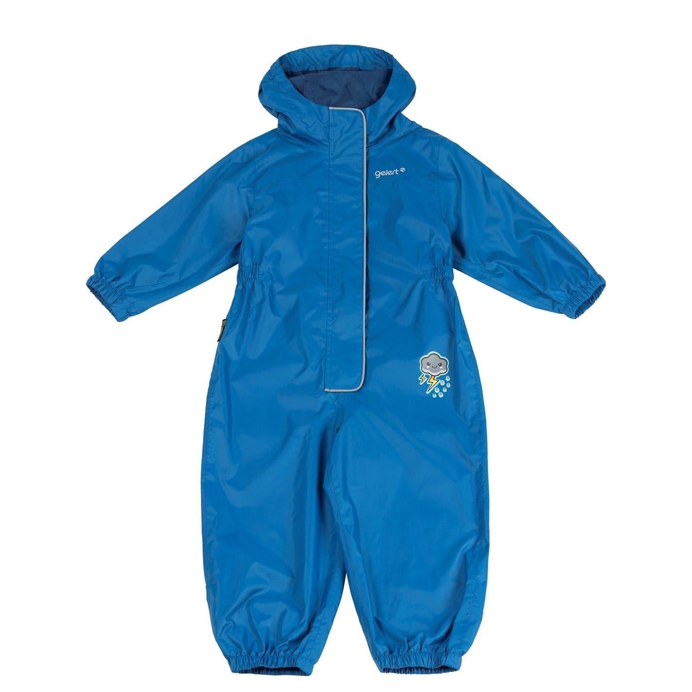 Blue - Front - Gelert Childrens-Kids Waterproof Rain Suit