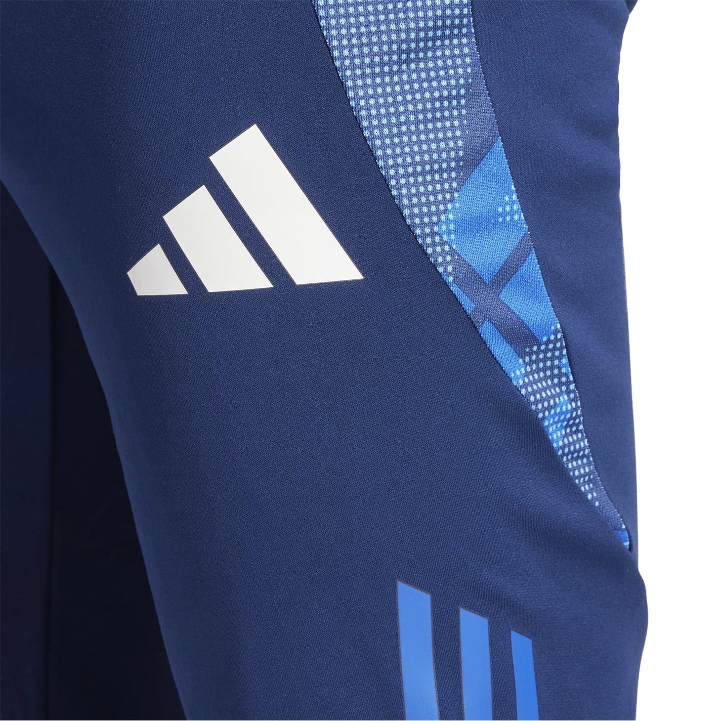 Navy Blue - Side - Adidas Mens Tiro 24 Football Shorts