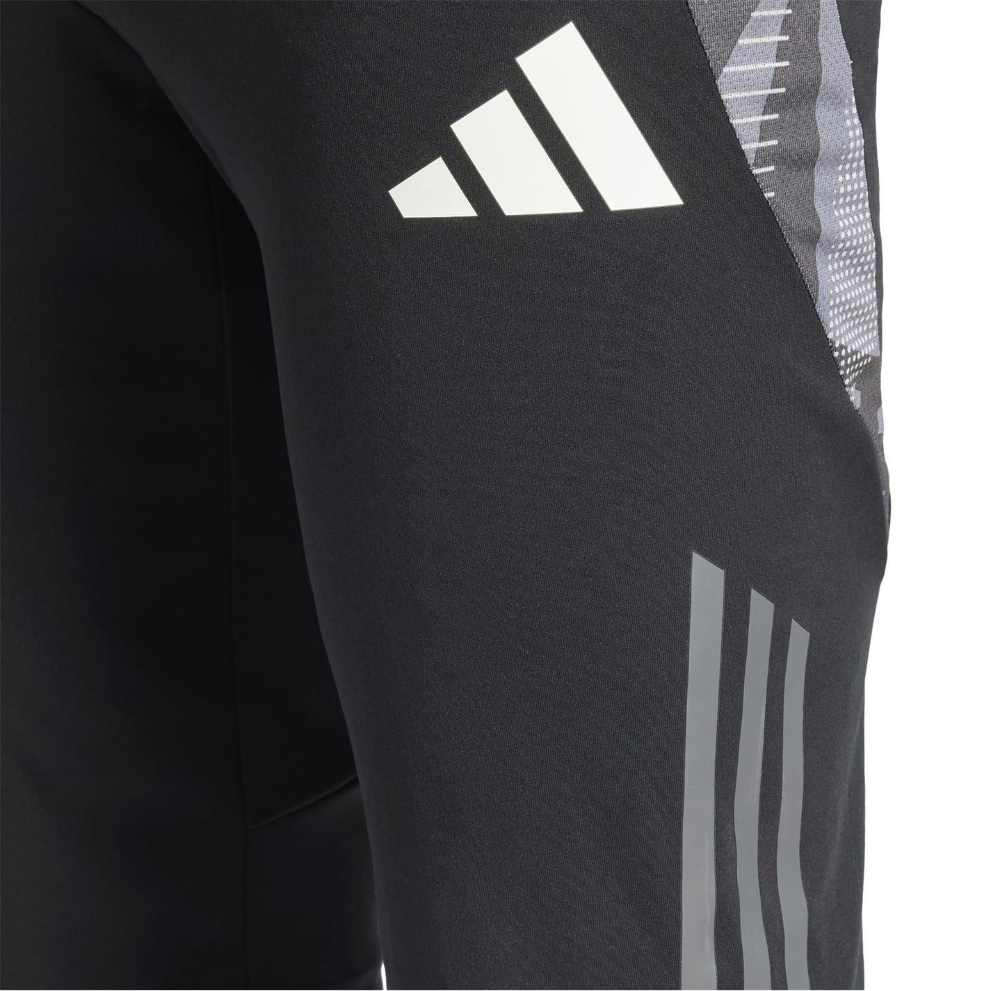 Black-Dark Grey - Side - Adidas Mens Tiro 24 Football Shorts