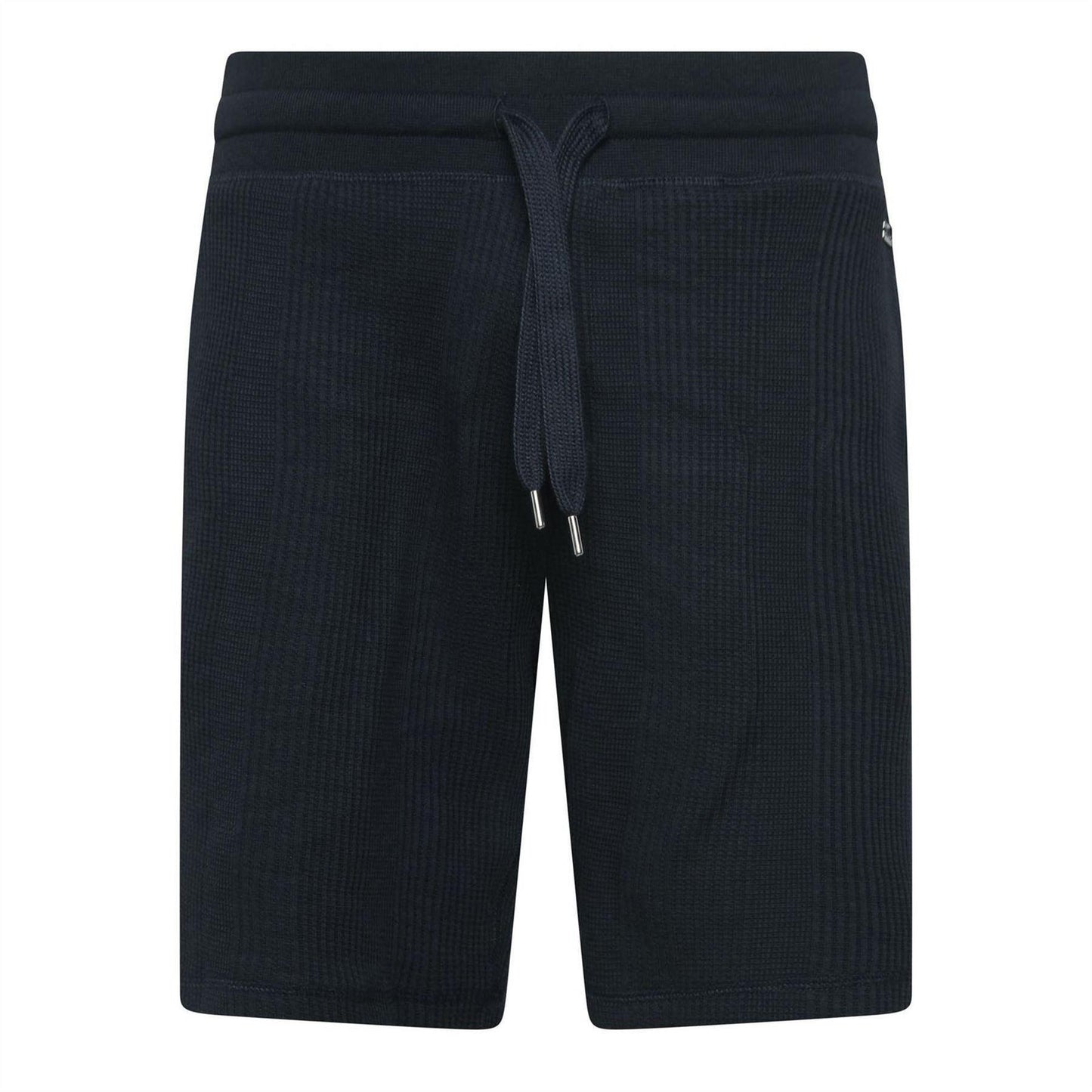Dark Blue - Front - Boss Mens Structure Lounge Shorts