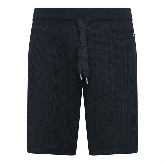 Dark Blue - Front - Boss Mens Structure Lounge Shorts