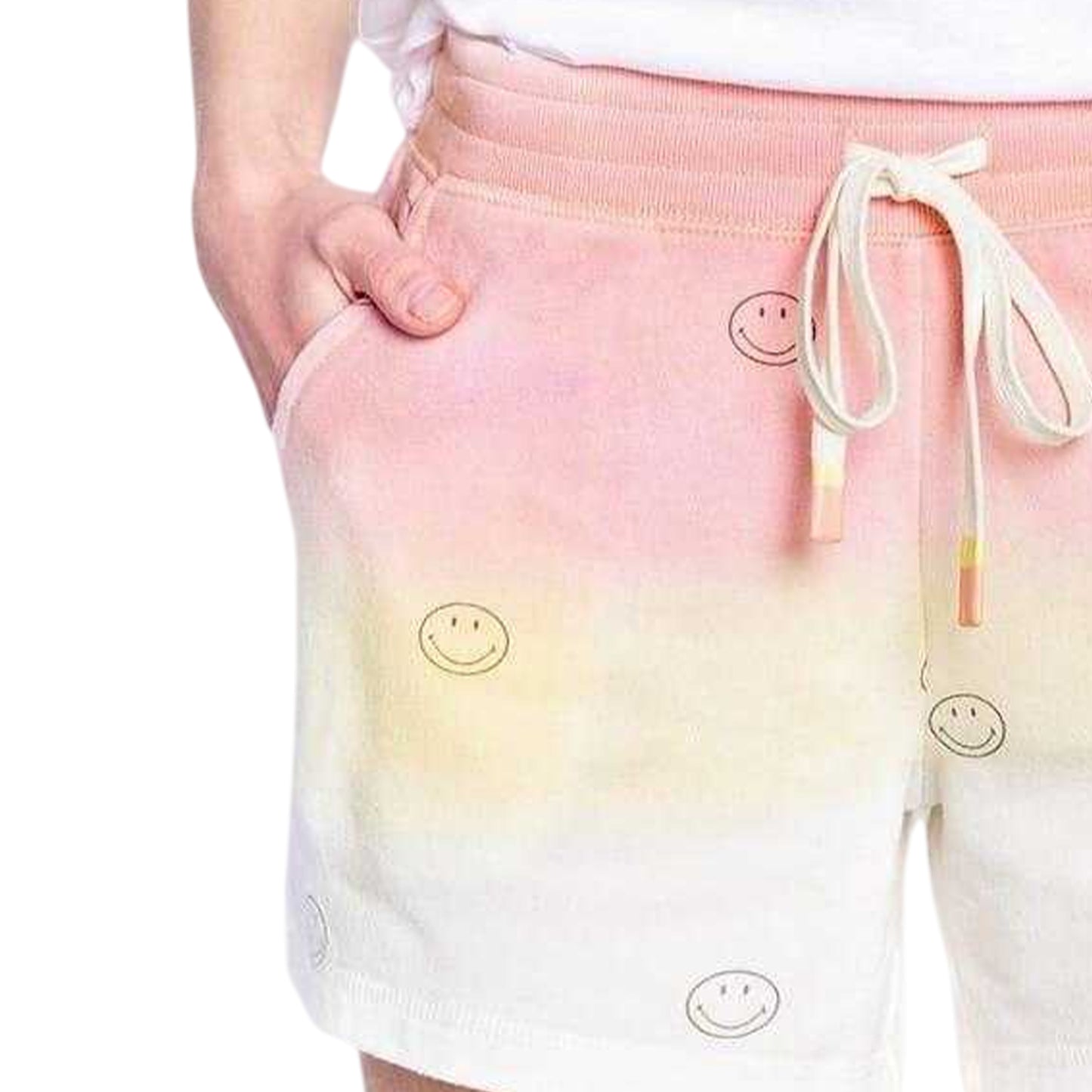 Ombre - Back - PJ Salvage Womens-Ladies Ombre Relaxed Fit Casual Shorts