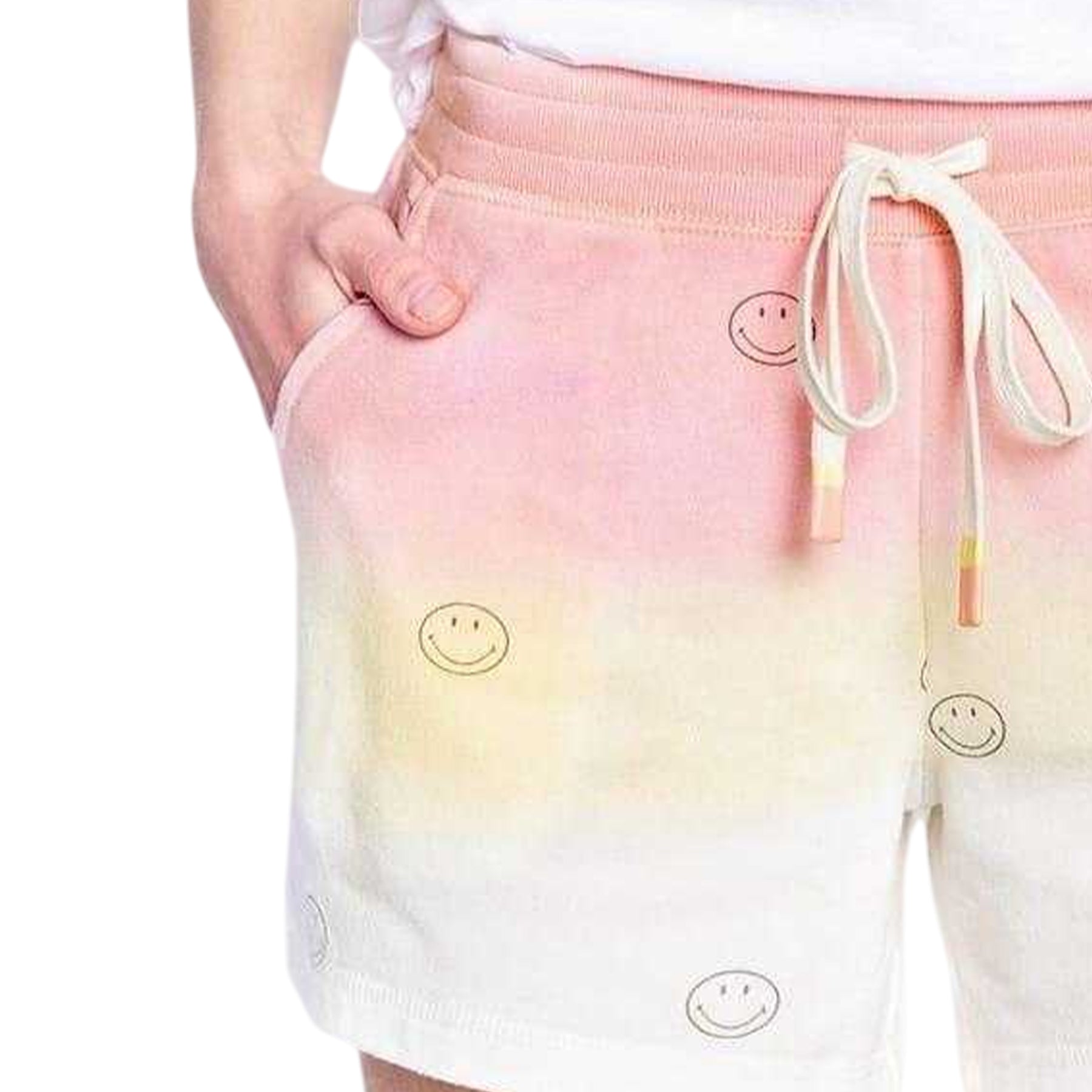 Ombre - Back - PJ Salvage Womens-Ladies Ombre Relaxed Fit Casual Shorts