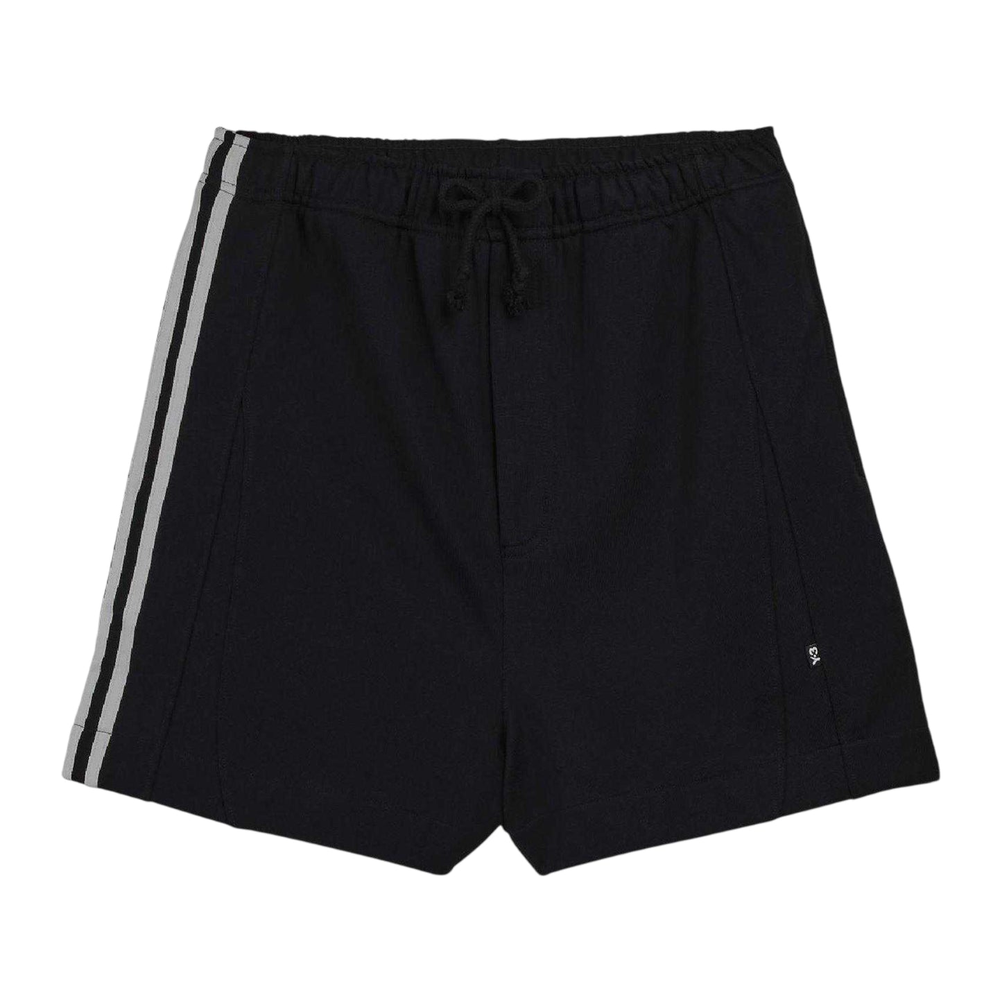 Black - Front - Y-3 Mens Cutline French Terry Tailored Shorts
