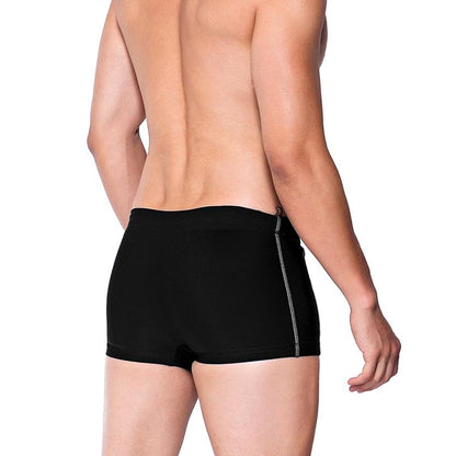 Black - Back - Speedo Mens Aquashort Swim Shorts