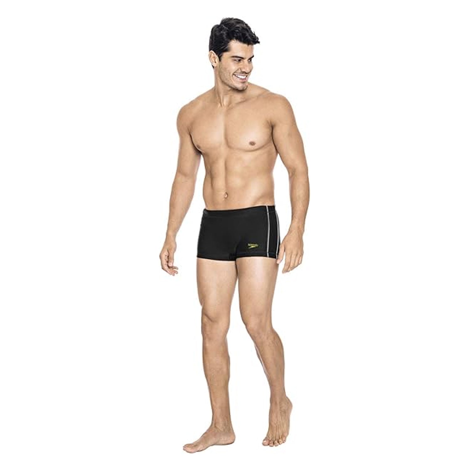 Black - Lifestyle - Speedo Mens Aquashort Swim Shorts