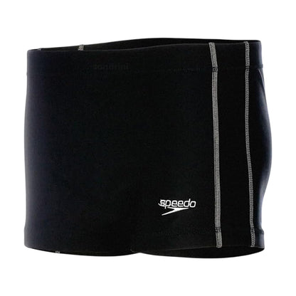 Black - Front - Speedo Mens Aquashort Swim Shorts